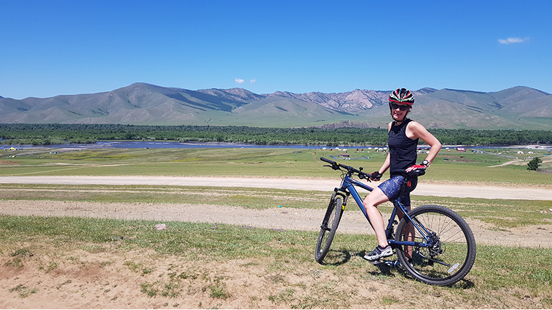 Cycling in Mongolia